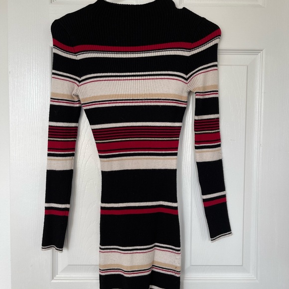 Fashion Nova sweater dress. Black and red in small size. Worn once! - Picture 1 of 2